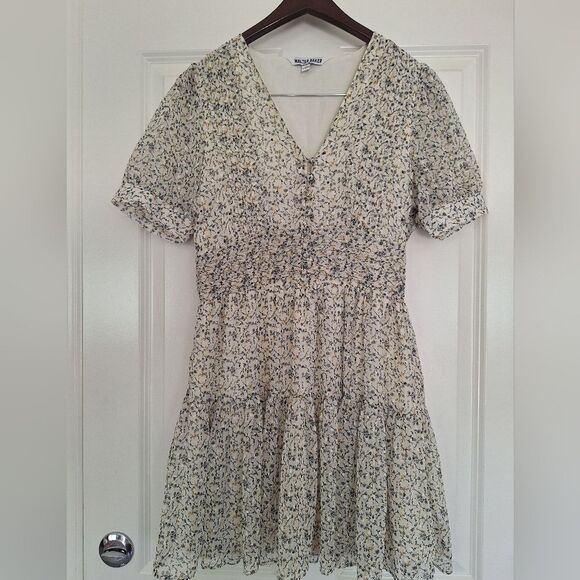 Walter Baker Tropical Floral Mini Dress      Size 4 - Picture 1 of 7